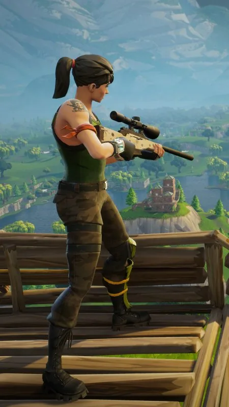 Fortnite Sniper Game Gaming Wallpaper