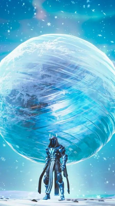 Gaming Fortnite Winter Is Herre Game Wallpaper