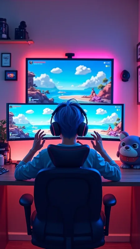 Gamer Boy HD Gaming Wallpaper