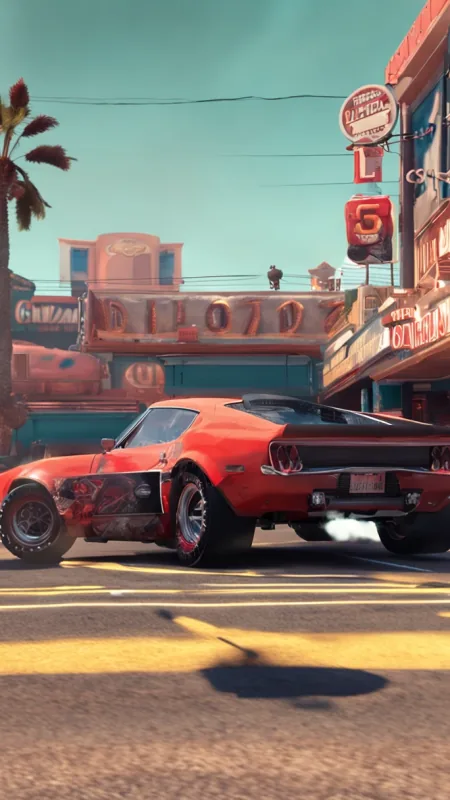 Gta Gaming Car Phone Wallpaper