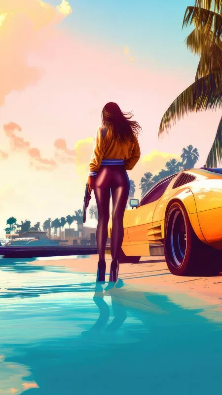 Gta Vi Concept Art Game HD Gaming Wallpaper