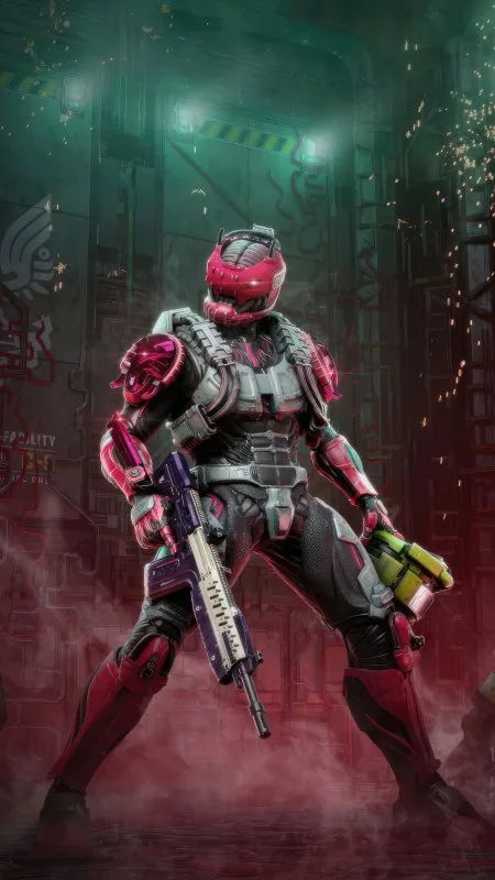 Halo Infinite Cyber Game HD Gaming Wallpaper