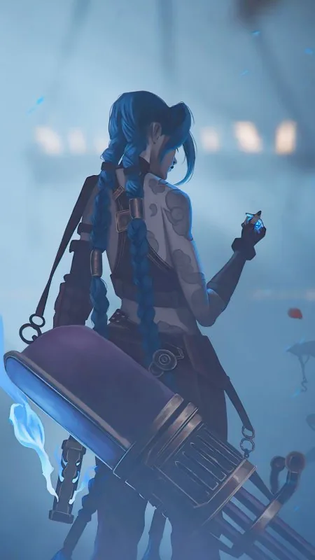 Jinx Arcane League Of Legends Game Gaming Wallpaper