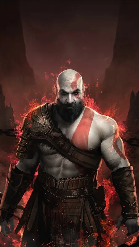 Gaming Kratos God Of War Game Wallpaper