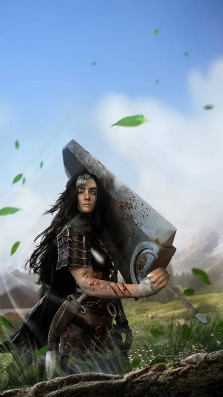 Gaming Lady Berserk Game Wallpaper