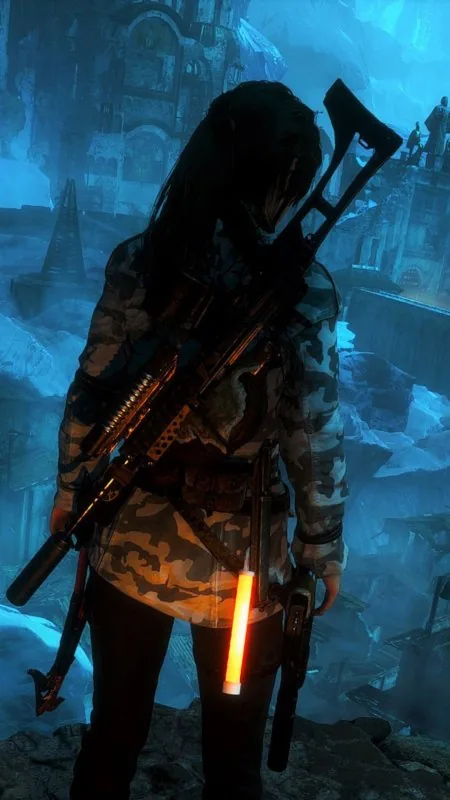Lara Croft Gamer HD Gaming Wallpaper