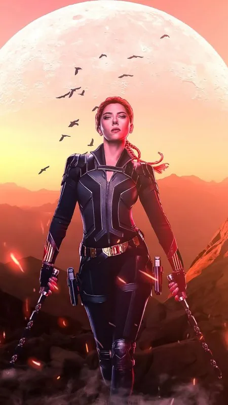 Gaming Marvel Blackwidow Gamer Wallpaper