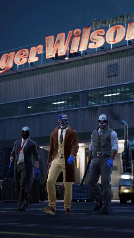 Gaming Payday3 Game Wallpaper