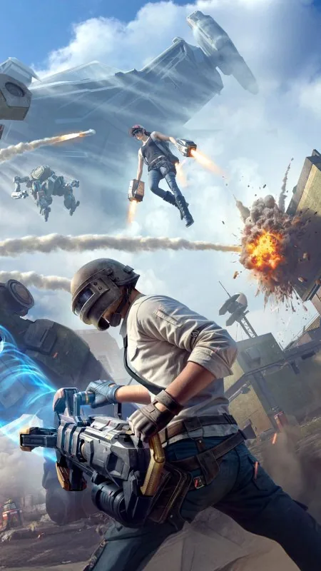 Gaming Pubg Mecha World Wallpaper