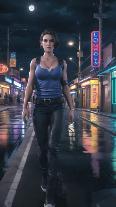 Resident Evil Game Girl Gaming Wallpaper