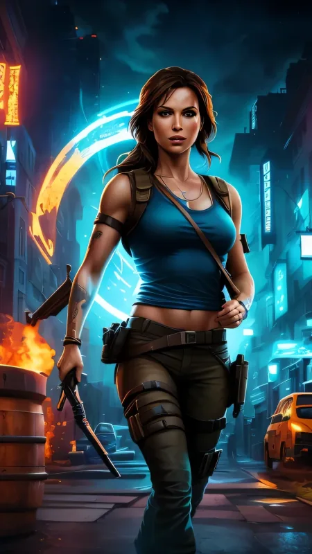 Resident Evil Game Girl Gaming Wallpaper