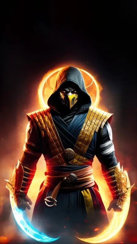 Gaming Scorpion Mortal Kombat Game Wallpaper