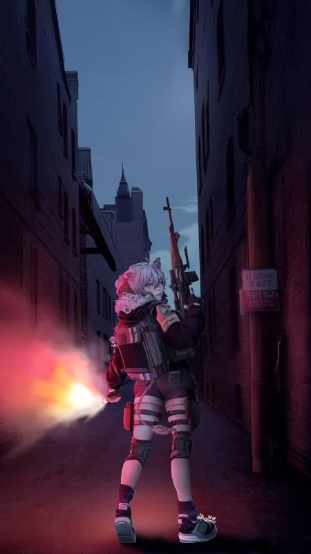 Gaming Shadow Strike Alleyway Assassin Game Wallpaper