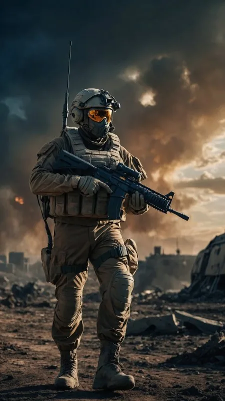 Soldier Warrior Game Gaming Wallpaper
