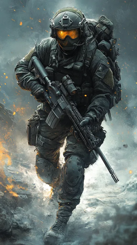 Soldier Warrior Game HD Gaming Wallpaper