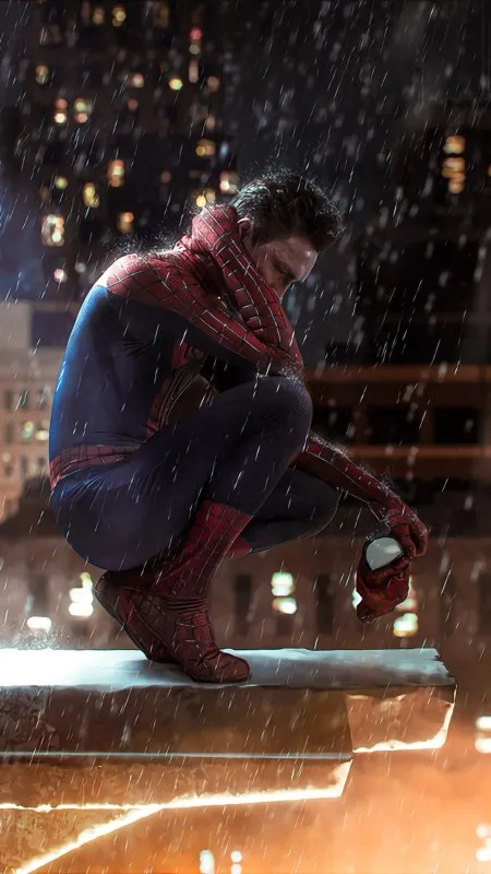 Spiderman Sitting Mask HD Gaming Wallpaper