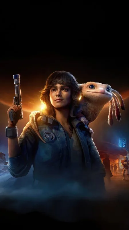 Star Wars Outlaws Game HD Gaming Wallpaper