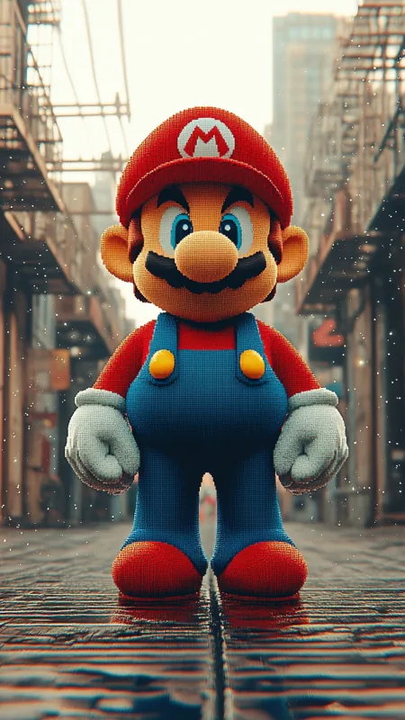 Super Mario Game HD Gaming Wallpaper