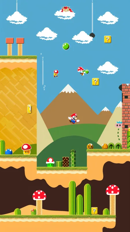 Super Mario Game Gaming Wallpaper