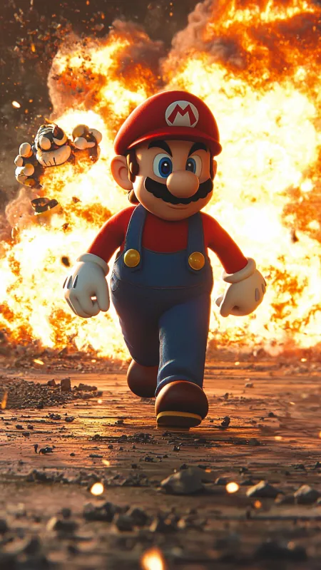 Super Mario Game Gaming Wallpaper