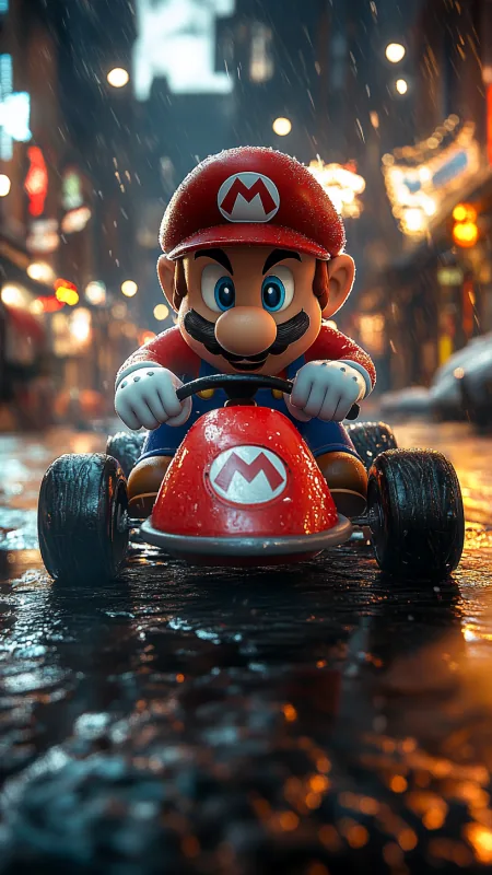 Super Mario Game HD Gaming Wallpaper