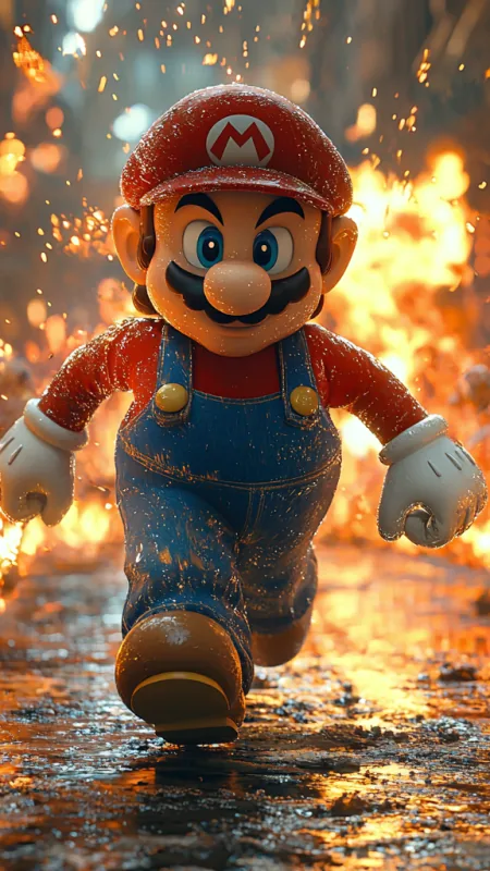 Gaming Super Mario Game Wallpaper