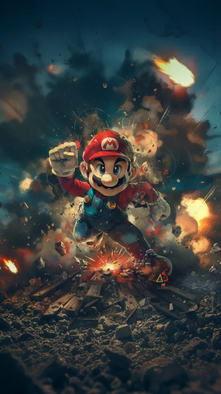Gaming Super Mario Game Wallpaper