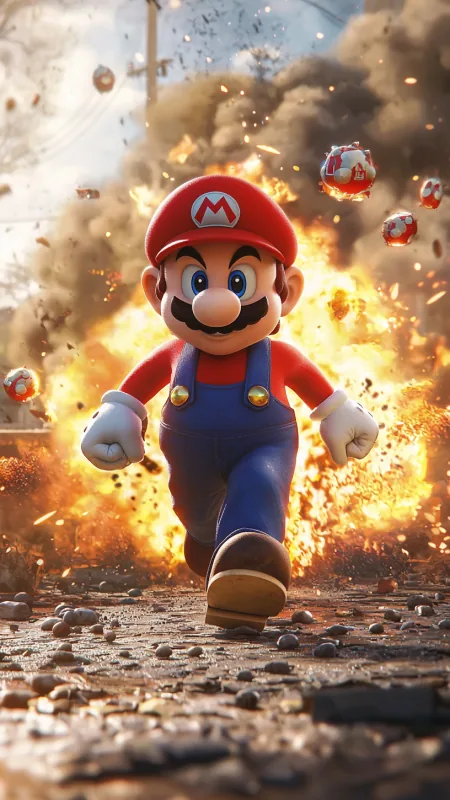 Super Mario Game Gaming Wallpaper