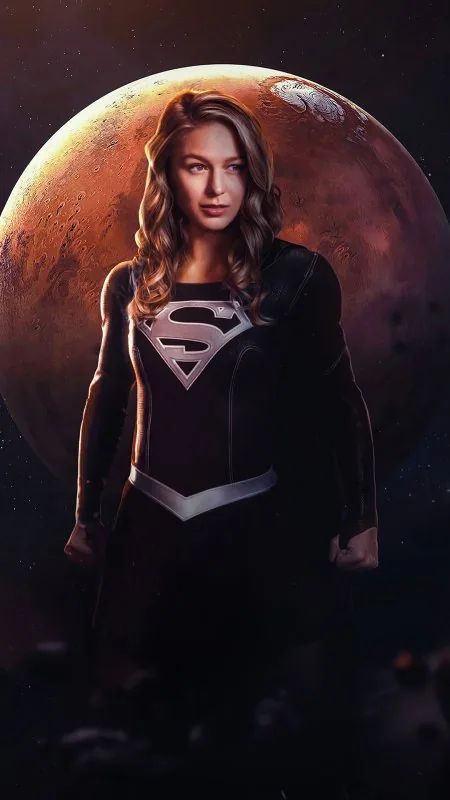 Supergirl Dark HD Gaming Wallpaper