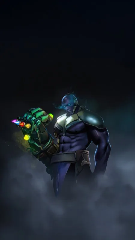 Thanos In Marvel Rivals Game HD Gaming Wallpaper