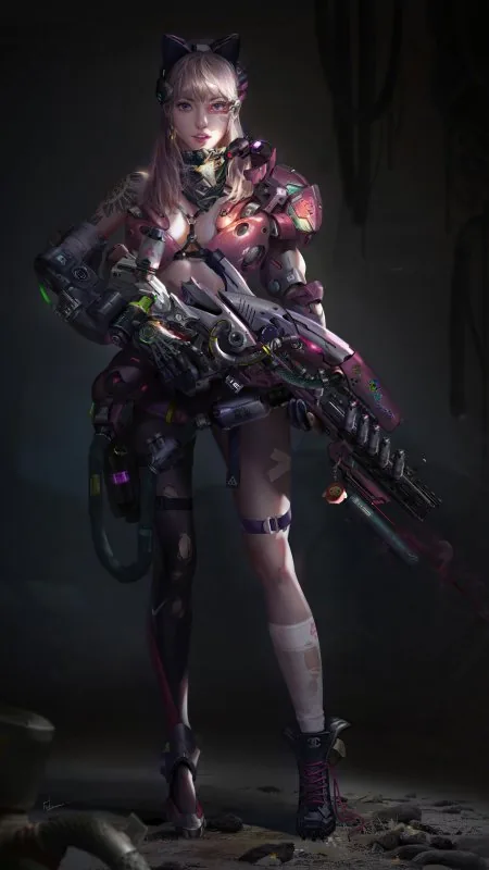 The Doom Girl Gaming Wallpaper