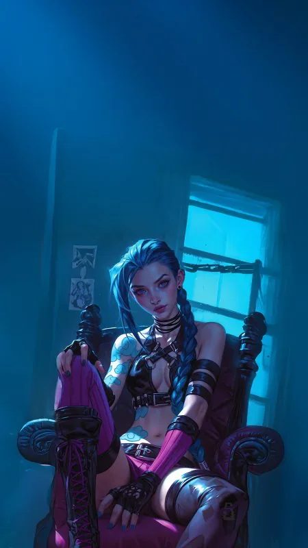 The Rise Of Jinx Game Gaming Wallpaper