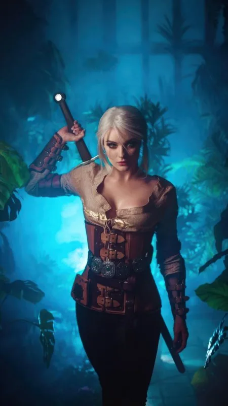 The Witcher Ciri Cosplay Game HD Gaming Wallpaper