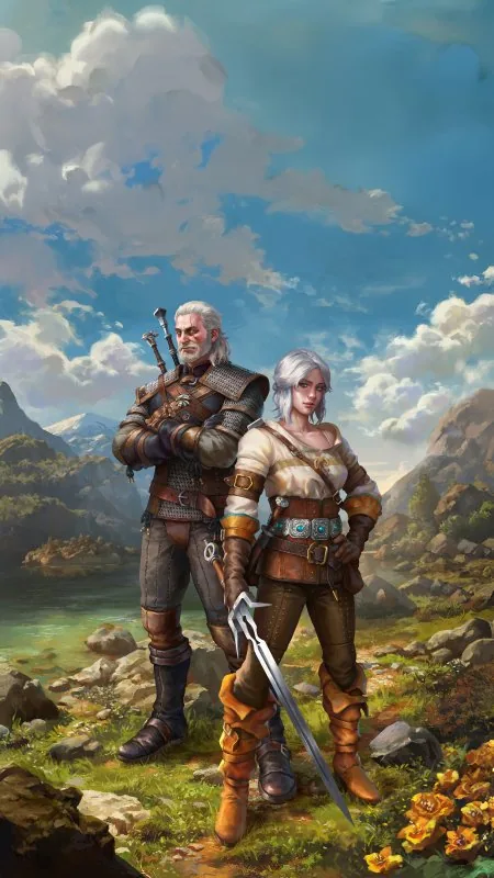 Gaming The Witcher The Wolf And The Swallow Game Wallpaper