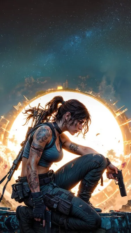 Gaming Tomb Raider Lara Croft Gamer Wallpaper