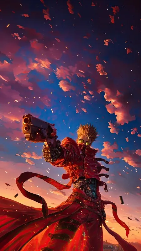 Vash The Stampede From Trigun Game Gaming Wallpaper