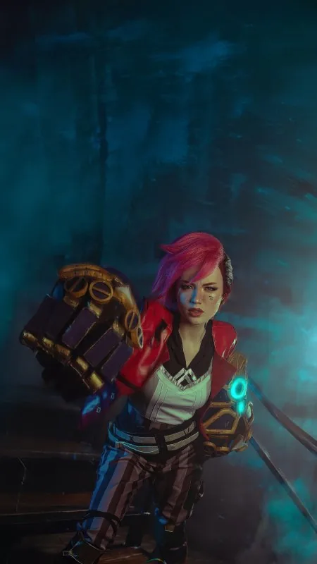 Vi The Enforcer Of Piltover Game Gaming Wallpaper