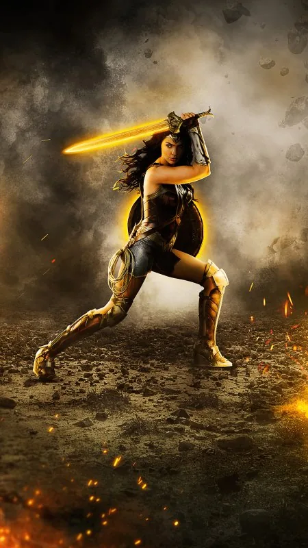 Wonder Woman Art HD Gaming Wallpaper