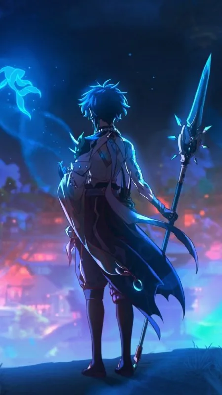 Xiao Cool Art Genshin Impact Gaming Wallpaper