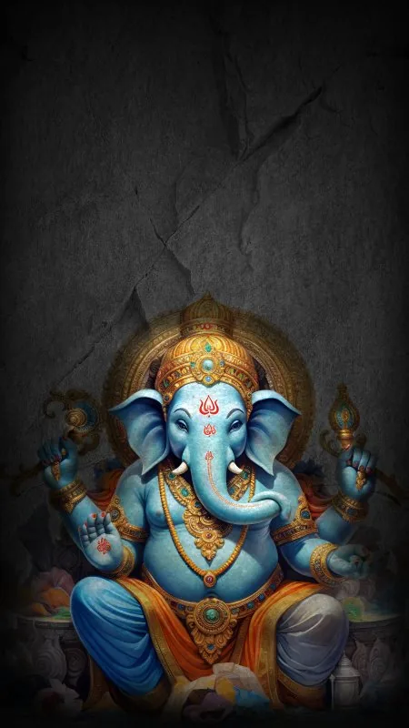 God Ganesh Art Wallpaper