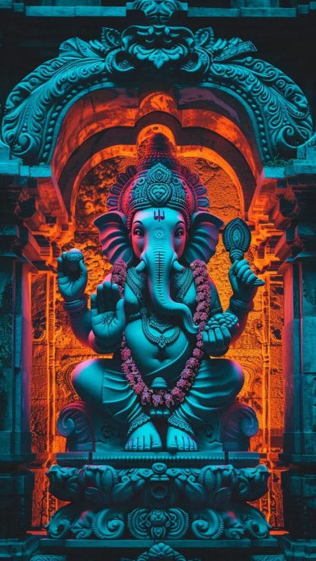 Ganesh Murti HD God Wallpaper