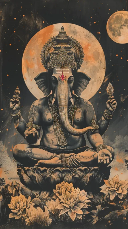 Ganesha Art HD God Wallpaper