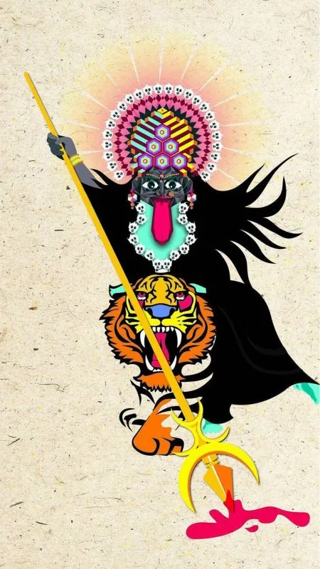 Religious Kali Maa God Wallpaper