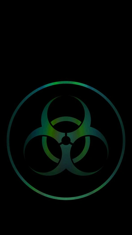 Green Biohazard Wallpaper