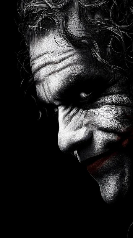 Joker Half Face Wallpaper