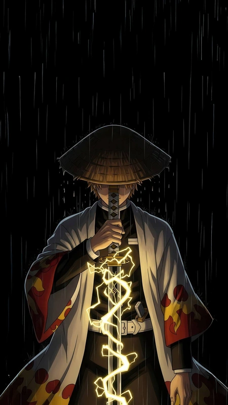 Lightning Samurai Wallpaper