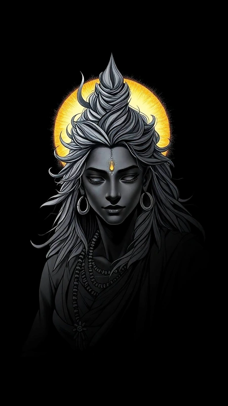Lord Shiva Art Wallpaper