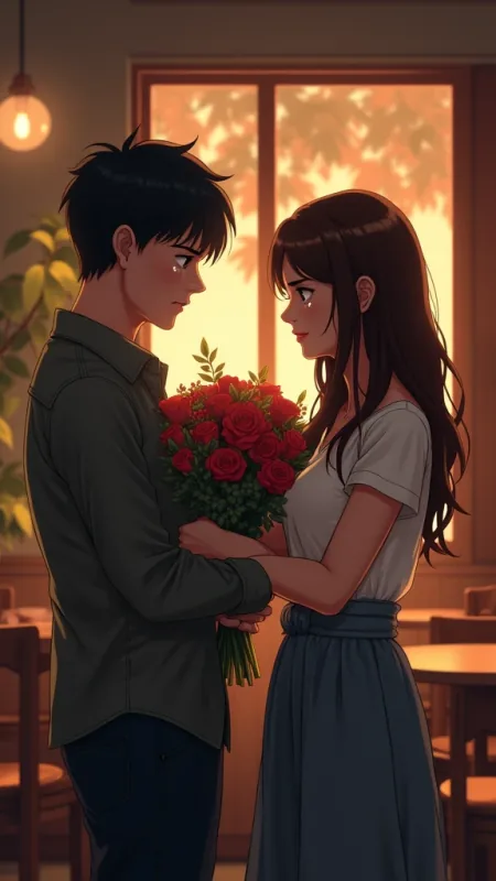 Anime Love Couple Wallpaper