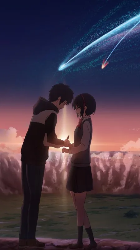 Anime Love Mobile Wallpaper
