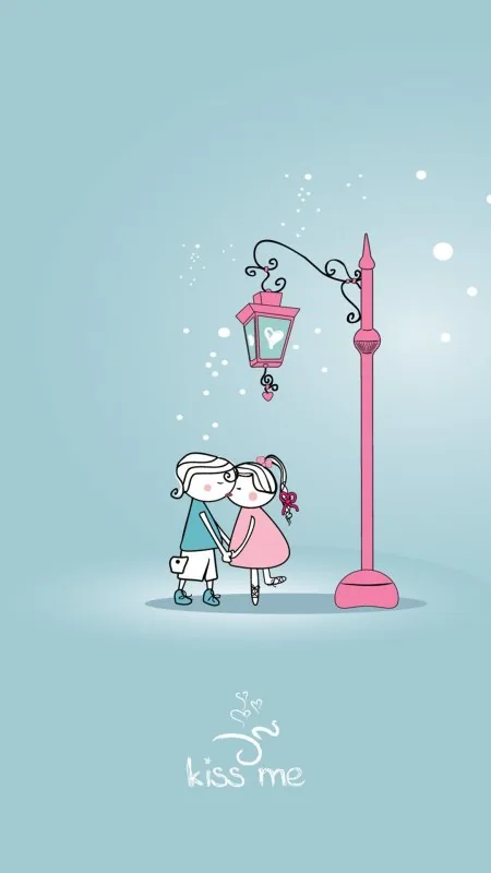 Artistic Love Phone Wallpaper